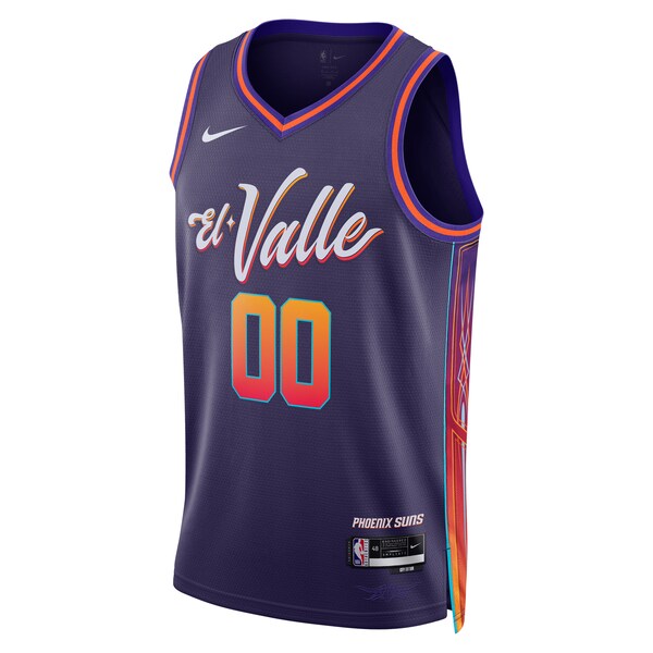 Phoenix Suns Nike Unisex 2023/24 Custom Swingman Jersey - Purple - City Edition - Image 2