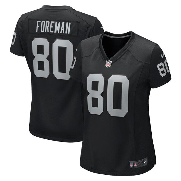 Jeff Foreman Las Vegas Raiders Nike Women's Game Jersey - Black - Image 2