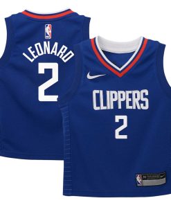 Kawhi Leonard LA Clippers Nike Preschool Dri-FIT Swingman Player Jersey - Icon Edition - Royal