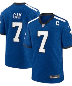 Matt Gay Indianapolis Colts Nike Indiana Nights Alternate Game Jersey - Royal/Royal