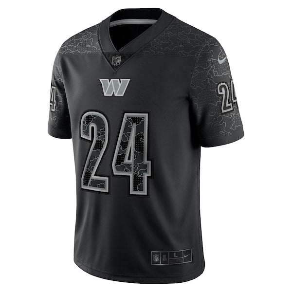 Antonio Gibson Washington Commanders Nike RFLCTV Limited Jersey - Black - Image 4