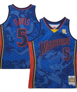 Baron Davis Golden State Warriors 2006/07 Hardwood Classics Asian Heritage 6.0 Swingman Throwback Player Jersey - Royal
