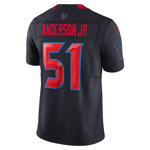 Will Anderson Jr. Houston Texans Nike 2nd Alternate Vapor F.U.S.E. Limited Jersey - Navy - Image 3