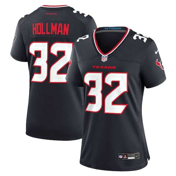 Ka'Dar Hollman Houston Texans Nike Women's Team Game Jersey - Navy