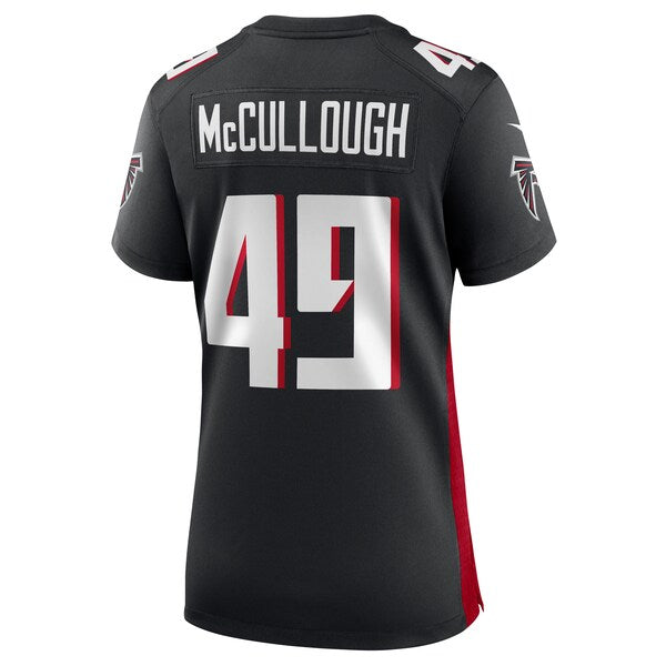 Liam McCullough Atlanta Falcons Nike Women's Team Game Jersey - Black - Image 3