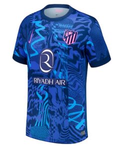 Alternative view of Atletico de Madrid Nike Youth 2024/25 Third Replica Jersey - Blue