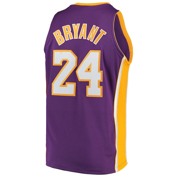 Kobe Bryant Los Angeles Lakers 2008/09 Hardwood Classics Authentic Jersey - Purple - Image 3