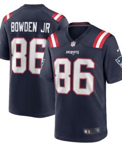 Lynn Bowden Jr. New England Patriots Nike Home Game Player Jersey - Navy