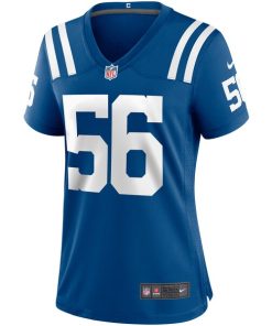 Alternative view of Quenton Nelson Indianapolis Colts Nike Women's Player Game Jersey - Royal