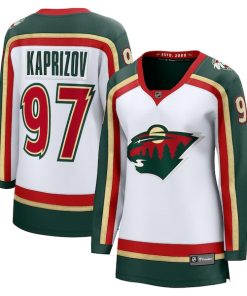 Kirill Kaprizov Minnesota Wild  Women's 25th Anniversary Breakaway Player Jersey - White