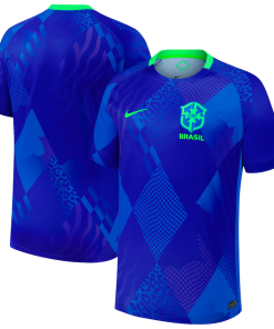 Brazil National Team Nike 2025/26 Away Replica Jersey - Blue