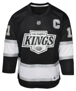 Alternative view of Anze Kopitar Los Angeles Kings Youth Replica Player Jersey - Black