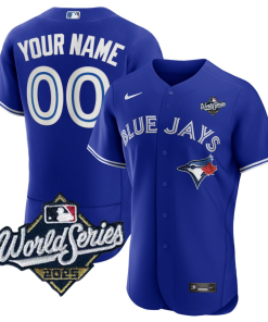 Toronto Blue Jays Nike 2025 World Series Home Limited Player Jersey - Royal