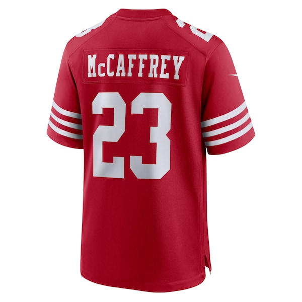 Christian McCaffrey San Francisco 49ers Nike Game Player Jersey - Scarlet - Image 3