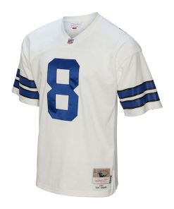 Alternative view of Troy Aikman Dallas Cowboys Legacy Replica Jersey - White