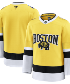 Boston Bruins  2026 NHL Stadium Series Premium Custom Jersey - Gold