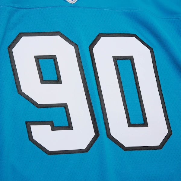Julius Peppers Carolina Panthers Legacy Replica Jersey?ยจC Blue - Image 4