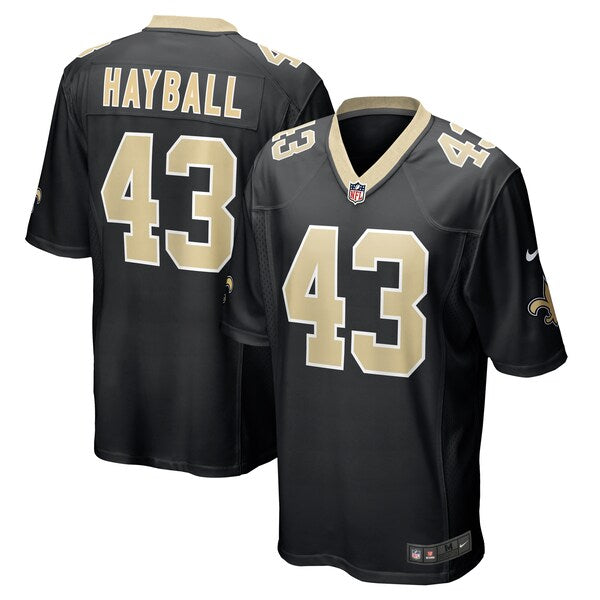Matthew Hayball New Orleans Saints Nike Game Jersey - Black - Image 2