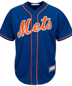 Alternative view of New York Mets Big & Tall Replica Team Jersey - Royal