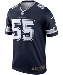 Alternative view of Leighton Vander Esch Dallas Cowboys Nike Legend Player Jersey - Navy