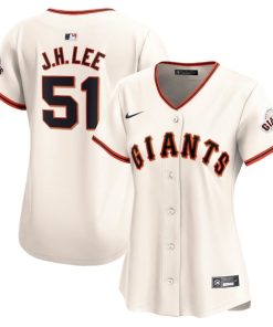 Jung Hoo Lee San Francisco Giants Nike Women's Home Limited Player Jersey - Cream