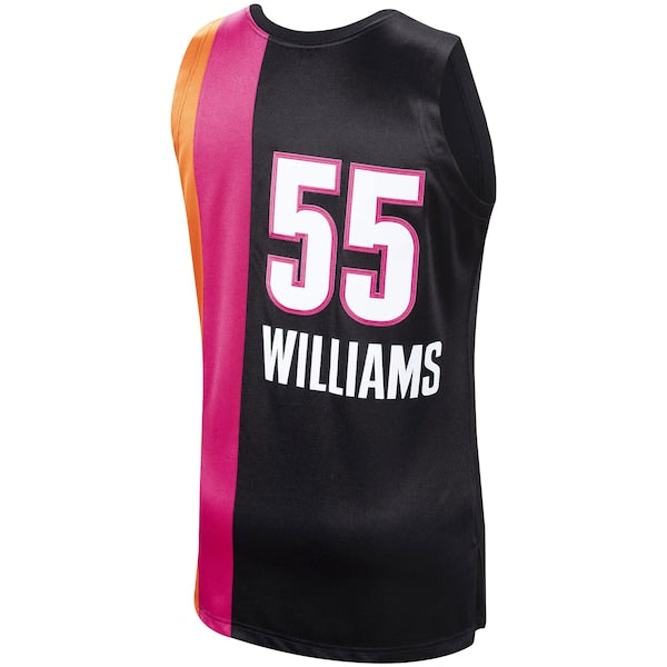Jason Williams Miami Heat 2005/06 Hardwood Classics Swingman Jersey - Black - Image 3