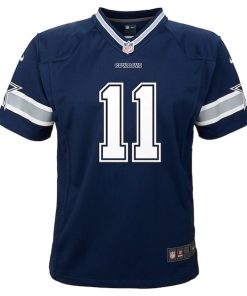 Alternative view of Micah Parsons Dallas Cowboys Nike Toddler Game Jersey - Navy