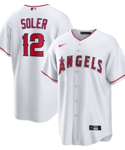 Jorge Soler Los Angeles Angels Nike Home Replica Jersey - White