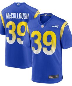 Jaylen McCollough Los Angeles Rams Nike Game Jersey -  Royal