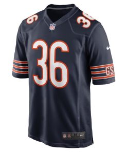 Alternative view of Jonathan Owens Chicago Bears Nike  Game Jersey -  Navy