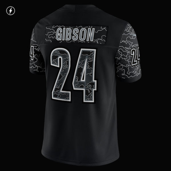 Antonio Gibson Washington Commanders Nike RFLCTV Limited Jersey - Black - Image 7