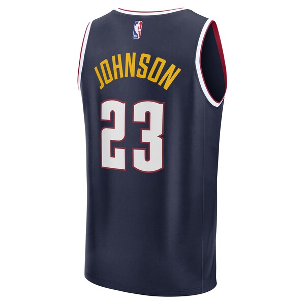 Cameron Johnson Denver Nuggets Fast Break Replica Jersey - Navy - Icon Edition - Image 3
