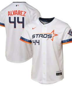 Yordan Alvarez Houston Astros Nike Youth 2025 City Connect Limited Player Jersey - White