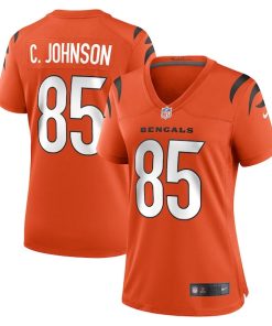Chad Johnson Cincinnati Bengals Nike Women's Retired Game Jersey - Orange