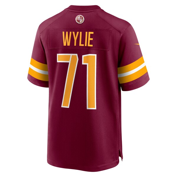 Andrew Wylie Washington Commanders Nike Game Player Jersey - Burgundy - Image 3