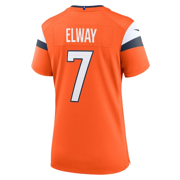 John Elway Denver Broncos Nike Women's Retired Player Game Jersey - Orange - Image 4
