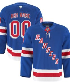 New York Rangers  Home Authentic Pro Custom Jersey - Royal