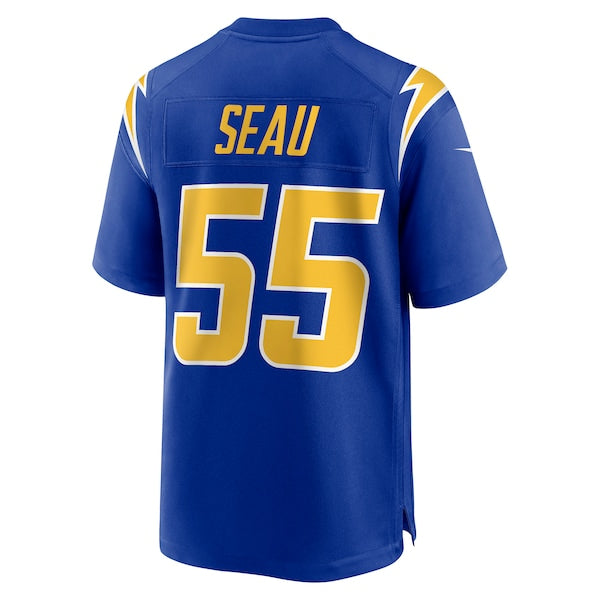 Junior Seau Los Angeles Chargers Nike Retired Player Alternate Game Jersey - Royal/Powder Blue - Image 4