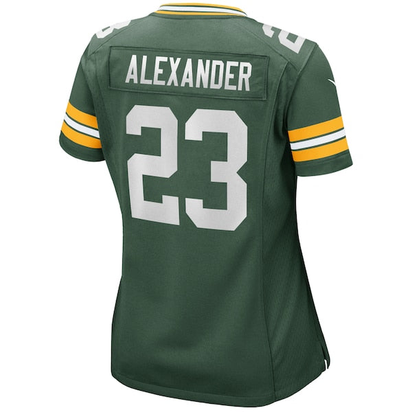 Jaire Alexander Green Bay Packers Nike Women's Game Jersey - Green - Image 3
