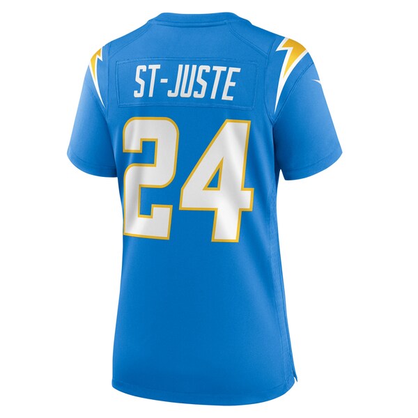 Benjamin St-Juste Los Angeles Chargers Nike Women's Team Game Jersey - Powder Blue - Image 4