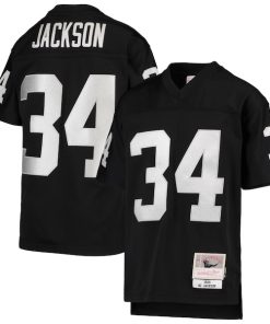 Bo Jackson Las Vegas Raiders Youth 1988 Legacy Retired Player Jersey - Black