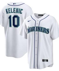 Jarred Kelenic Seattle Mariners Nike Home Replica Jersey - White
