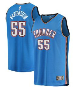 Isaiah Hartenstein Oklahoma City Thunder  Youth Fast Break Replica Player Jersey - Icon Edition - Blue