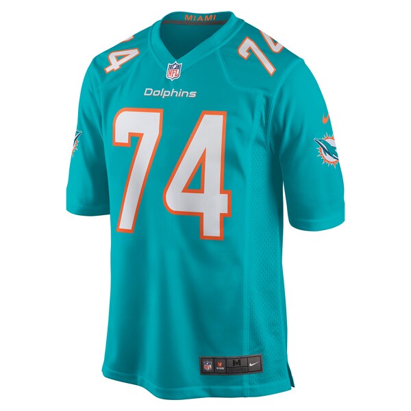 Liam Eichenberg Miami Dolphins Nike Game Jersey - Aqua - Image 2