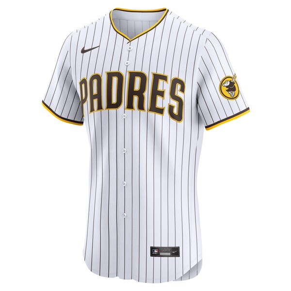 San Diego Padres Nike Home Elite Jersey - White - Image 2
