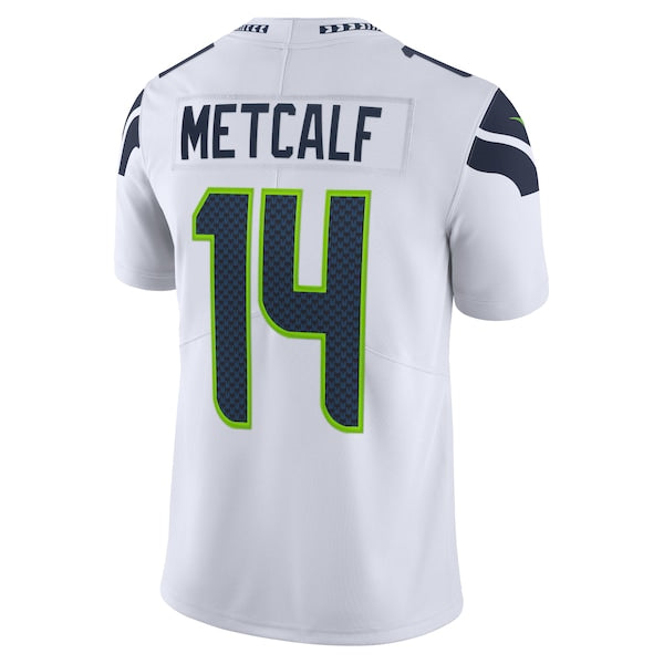 DK Metcalf Seattle Seahawks Nike Vapor Limited Jersey - White - Image 3