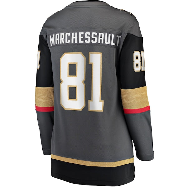 Jonathan Marchessault Vegas Golden Knights Women's Home Breakaway Jersey - Gray - Image 3