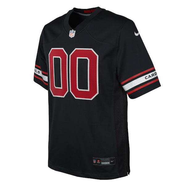 Arizona Cardinals Nike Youth Alternate Custom Game Jersey - Black - Image 2