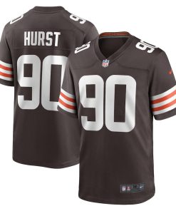 Maurice Hurst Cleveland Browns Nike Game Player Jersey - Brown