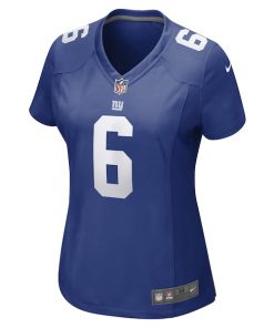 Alternative view of Jamie Gillan New York Giants Nike Women's Game Player Jersey - Royal